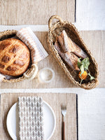 Load image into Gallery viewer, Savar Bread Basket with Natural Handle

