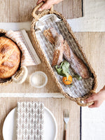Load image into Gallery viewer, Savar Bread Basket with Natural Handle
