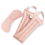 Load image into Gallery viewer, Eye Mask + Neck Wrap Bundle - Pink Pampas
