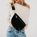 Load image into Gallery viewer, Suede Westlyn Woven Crossbody Bag
