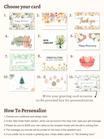 Load image into Gallery viewer, Monogrammed Gift Box With Wood board, Wood Spoon, Tea And Cookies
