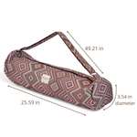 Load image into Gallery viewer, Yoga Mat Bag - with Internal Zip Pocket
