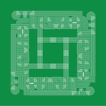 Load image into Gallery viewer, Mahjong Groovy Game Cloth
