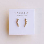 Load image into Gallery viewer, Gold Crawler Earrings
