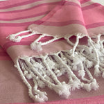 Load image into Gallery viewer, Samara Sustainable Turkish Towel Pink
