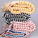 Load image into Gallery viewer, Pom Pom Beach Towel | Oversized Bath Towel
