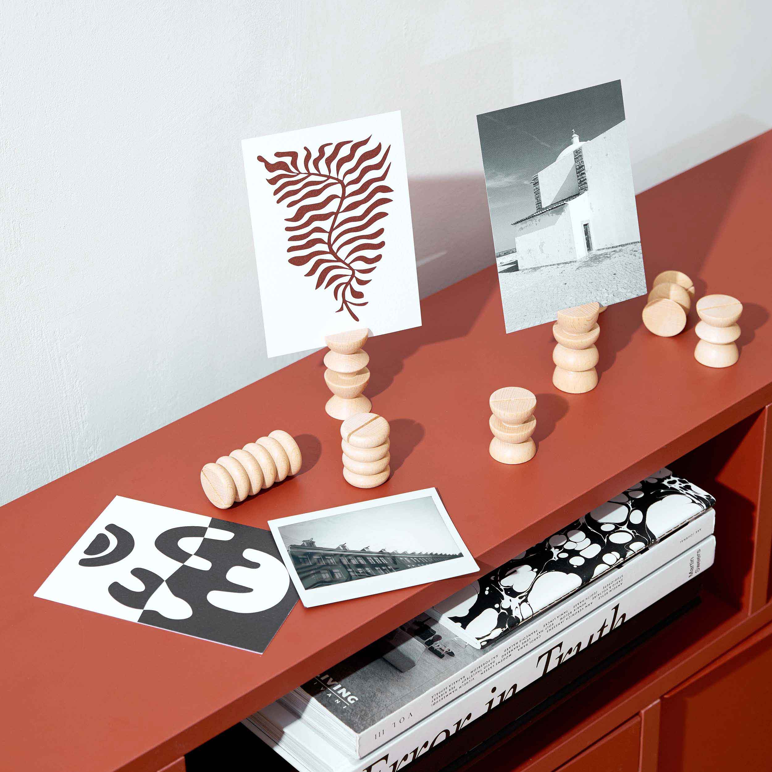 Totem Picture / Postcard Stands - Set of 5 Tall