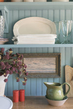 Load image into Gallery viewer, Sunset Sky Framed Antique Art, 12 by 7
