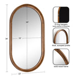 Load image into Gallery viewer, Hatherleigh Capsule Wall Mirror
