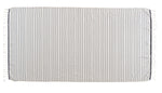 Load image into Gallery viewer, Black Striped Turkish Beach Towel
