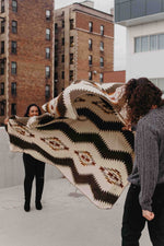 Load image into Gallery viewer, Tsachila Blanket - Chocolate
