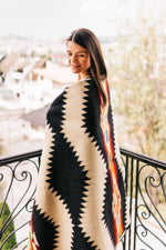 Load image into Gallery viewer, Tsachila Blanket - Colorful Black

