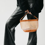 Load image into Gallery viewer, Bryce Woven Bucket Bag

