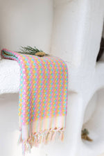 Load image into Gallery viewer, Pompom Bubble Handloomed Turkish Hand Towels farmhouse decor
