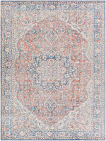 Load image into Gallery viewer, Wacousta Red&amp;Blue Washable Rug
