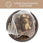 Load image into Gallery viewer, Bombay Masala Chai Black Tea Mini Tea Tube Gift (5 tea bags)
