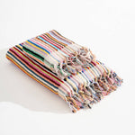 Load image into Gallery viewer, Stripe Bubble Handloomed Turkish Hand Towels 17x38" Bohemian
