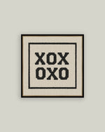 Load image into Gallery viewer, XOXO Framed Antique Print | 8 x 8 Framed Print in Handcrafted Frame
