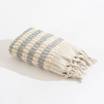 Load image into Gallery viewer, Pompom Lokum Hand-loomed Turkish Hand Towels farmhouse decor
