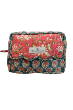 Load image into Gallery viewer, Set of 3 Hand Block Printed Cosmetic and Toiletry Bags
