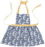 Load image into Gallery viewer, Apron Set Bird Pattern - Toddler and Adult Sized Apron Set
