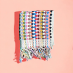 Load image into Gallery viewer, Pompom Bubble Handloomed Turkish Hand Towels farmhouse decor
