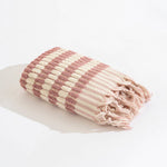 Load image into Gallery viewer, Pompom Lokum Hand-loomed Turkish Hand Towels farmhouse decor
