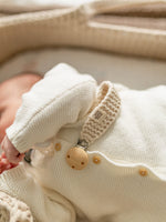 Load image into Gallery viewer, Boho Newborn Baby Gift Set | Organic Cotton Handknit Newborn Essentials
