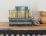 Load image into Gallery viewer, Woven Catchall Storage Tray | Blue
