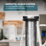 Load image into Gallery viewer, Cold Brew Maker | Glass with Stainless Steel Filter

