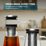 Load image into Gallery viewer, Cold Brew Maker | Glass with Stainless Steel Filter
