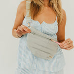 Load image into Gallery viewer, Jolie Puffer Crossbody Bag | Quilted Fanny Pack
