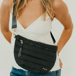 Load image into Gallery viewer, Jolie Puffer Crossbody Bag | Quilted Fanny Pack
