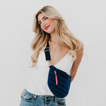 Load image into Gallery viewer, Jolie Puffer Crossbody Bag | Quilted Fanny Pack
