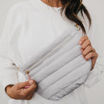 Load image into Gallery viewer, Jolie Puffer Crossbody Bag | Quilted Fanny Pack
