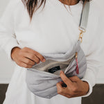 Load image into Gallery viewer, Jolie Puffer Crossbody Bag | Quilted Fanny Pack
