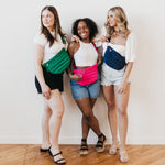 Load image into Gallery viewer, Jolie Puffer Crossbody Bag | Quilted Fanny Pack
