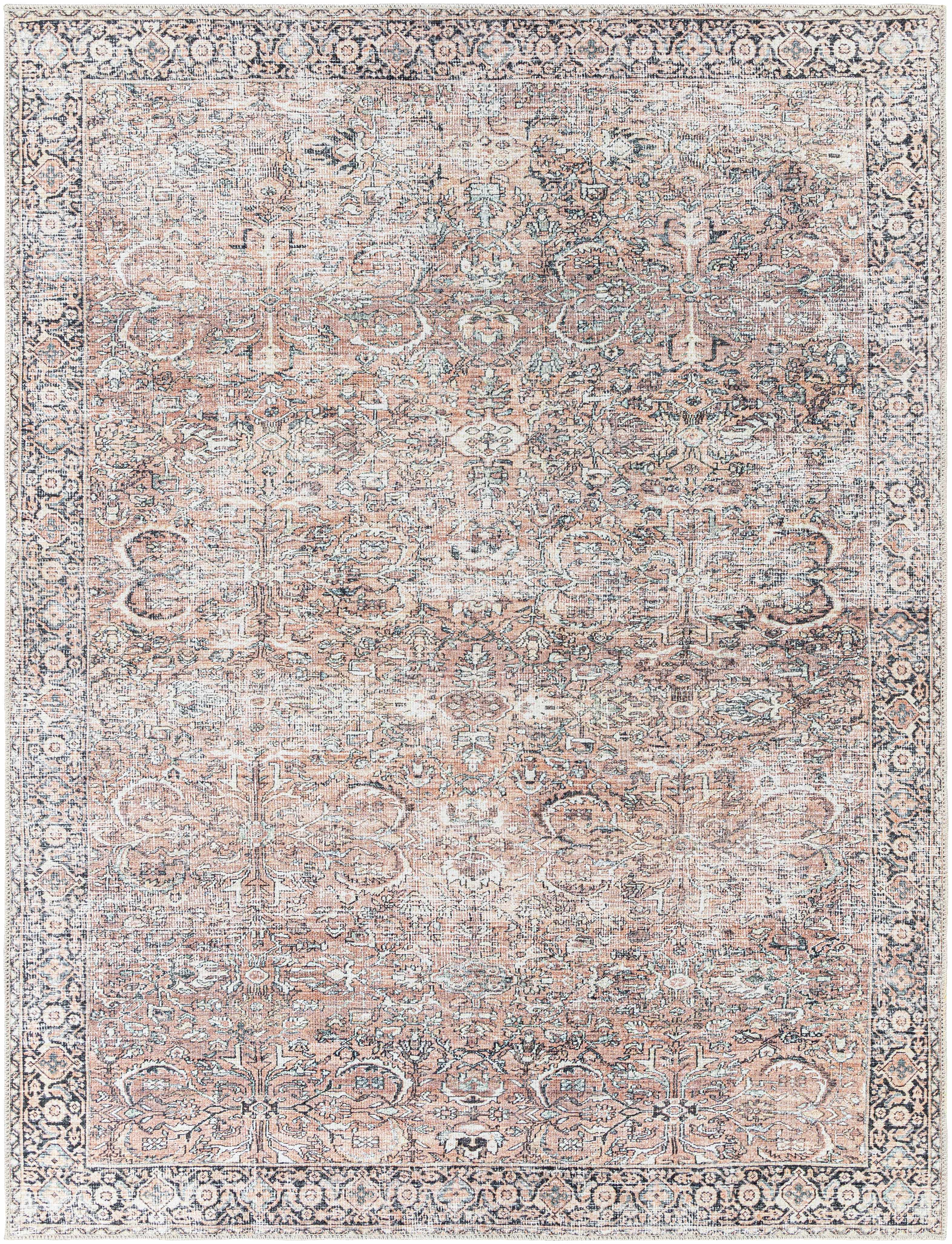 Washable Turkish-style Area Rug