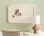 Load image into Gallery viewer, Rattan Wrapped Linen  Pinboard 20 x 30
