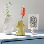 Load image into Gallery viewer, Fluxo Ceramic Vase -  Medium White
