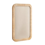 Load image into Gallery viewer, Rattan Wrapped Linen  Pinboard 20 x 30
