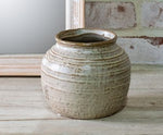 Load image into Gallery viewer, Handmade Ceramic Vase with Neutral Beige Finish
