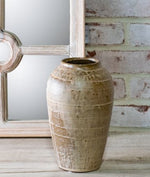 Load image into Gallery viewer, Handmade Ceramic Vase with Neutral Beige Finish
