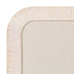 Load image into Gallery viewer, Rattan Wrapped Linen  Pinboard 20 x 30

