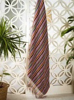 Load image into Gallery viewer, Striped Bath or Beach Towel with Fringe
