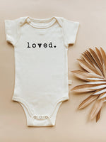 Load image into Gallery viewer, Loved Organic Baby Bodysuit
