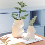 Load image into Gallery viewer, Fluxo Ceramic Vase -  Small White
