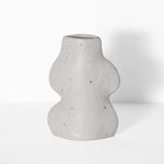 Load image into Gallery viewer, Fluxo Ceramic Vase -  Small White
