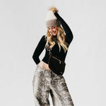 Load image into Gallery viewer, Suede Westlyn Woven Crossbody Bag
