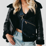 Load image into Gallery viewer, Suede Westlyn Woven Crossbody Bag
